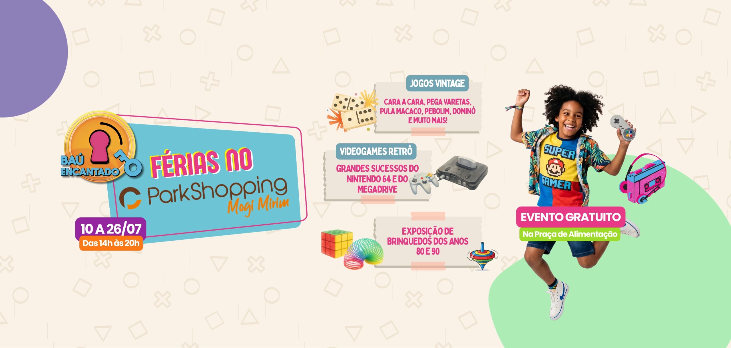 Férias no ParkShopping Mogi Mirim